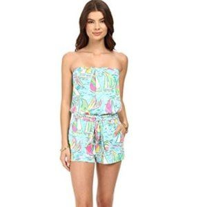 Lilly Pulitzer You gotta Regatta Romper-XS-Summer-Holiday-Florida